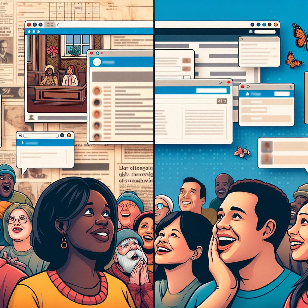 A split-screen image contrasting old and new Reddit interfaces, depicting the loyalty of users